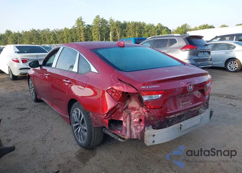 2018 Honda Accord Hybrid Touring from USA, damaged, VIN 1HGCV3F97JA006610